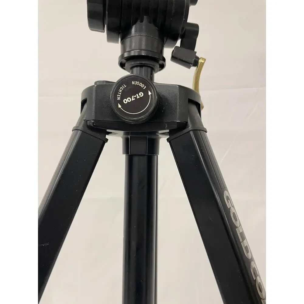 Gold Coast GT-700 Camera Tripod Universal Photo Video Stand Adjustable Black